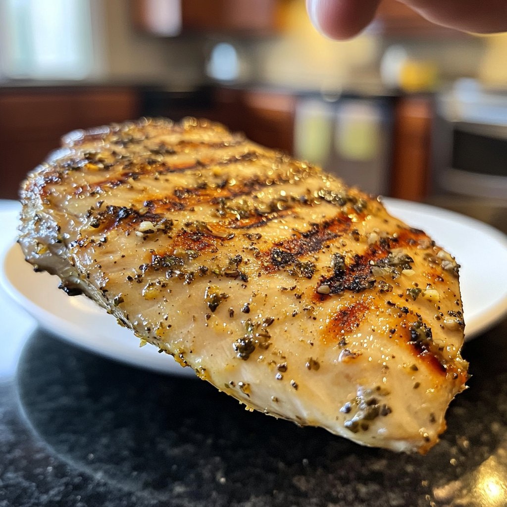 Chicken Breast with Cauliflower Rice