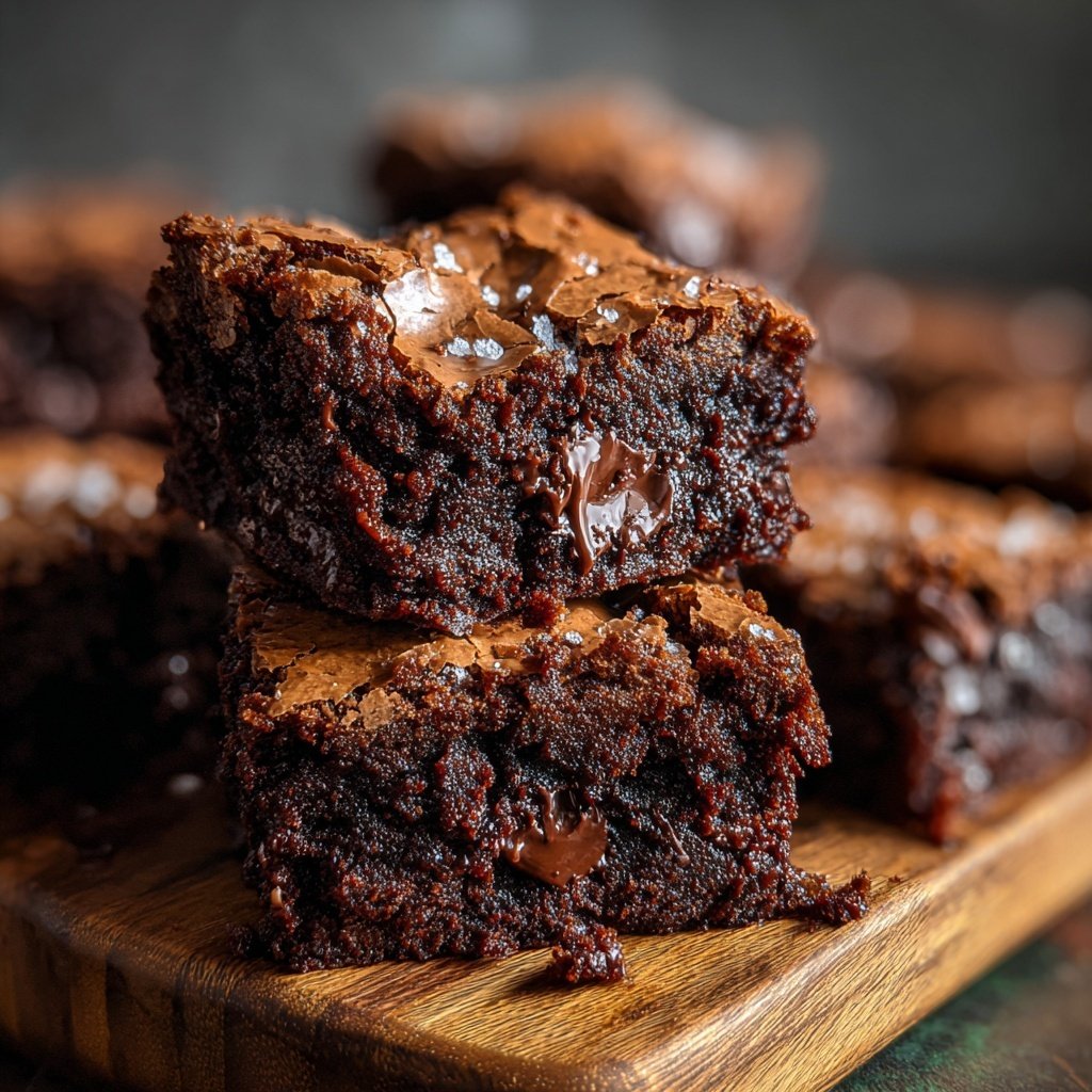 Crackly Top Brownies