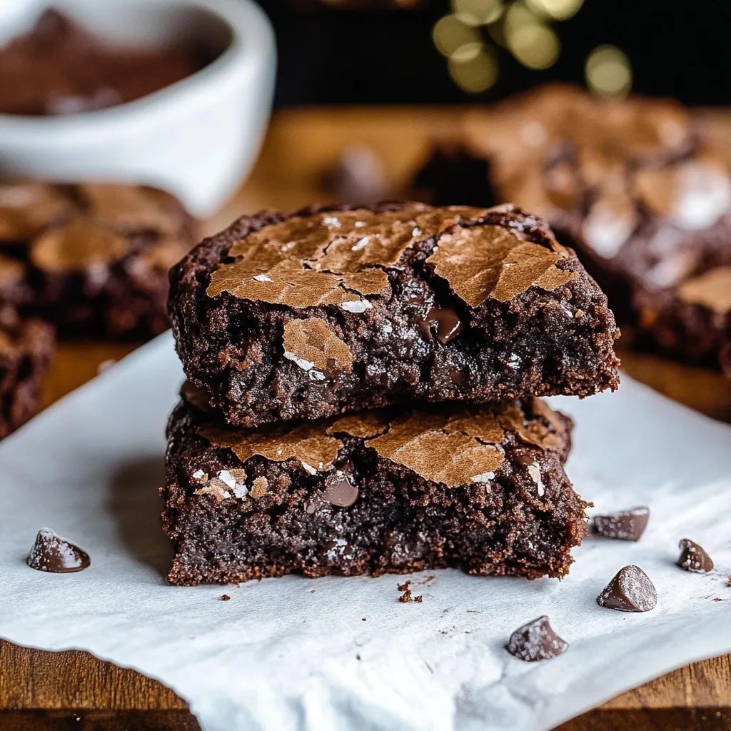 The Best Fudgy Chewy Browkies (Brookies)
