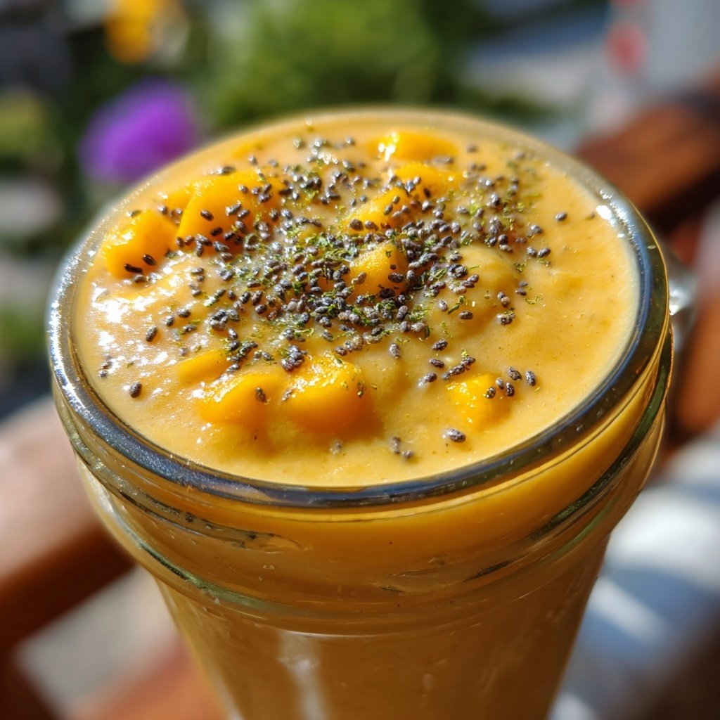 Easy Smoothie With Mango