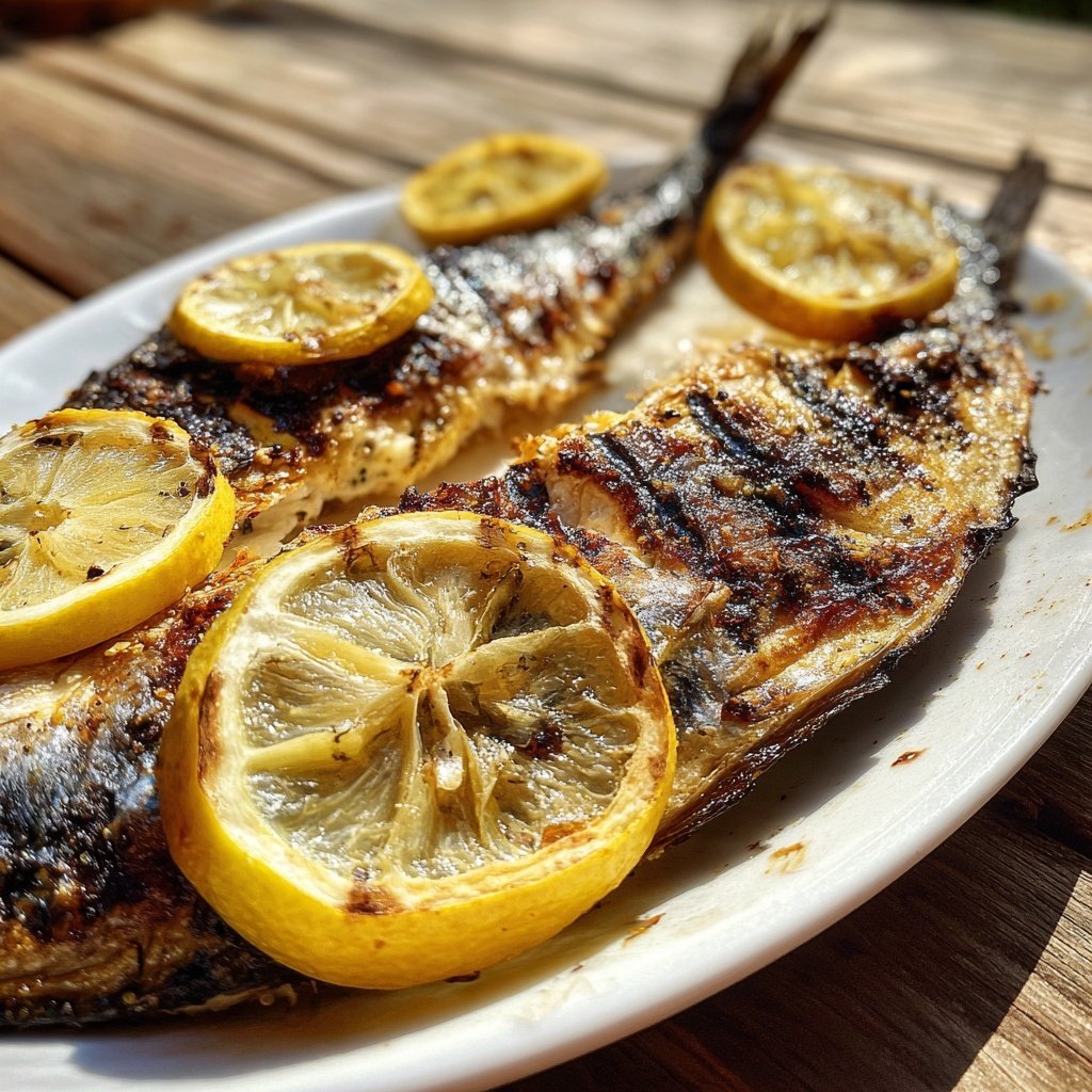 Healthy & Light Lemon Grilled Fish Plate