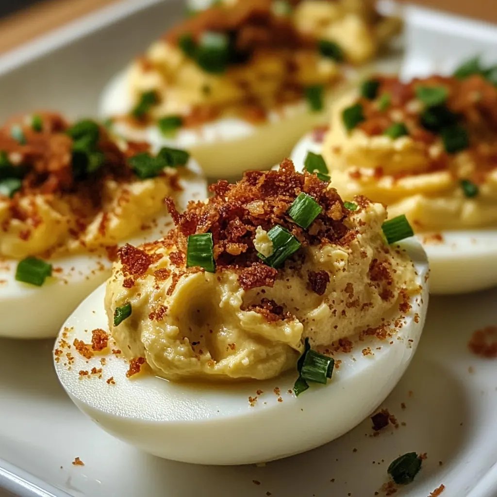 Irresistible Million Dollar Deviled Eggs Recipe