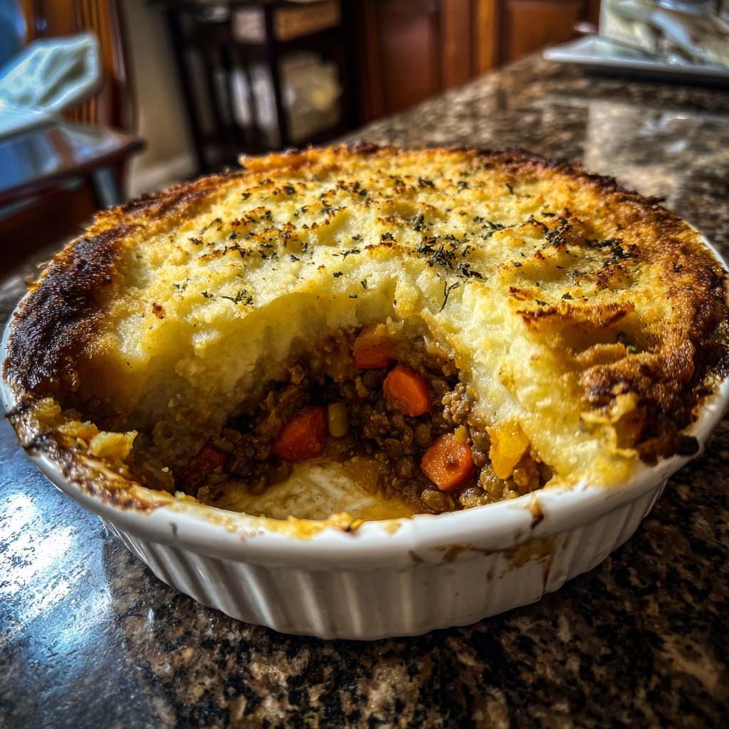Sunday Lentil Shepherd’s Pie