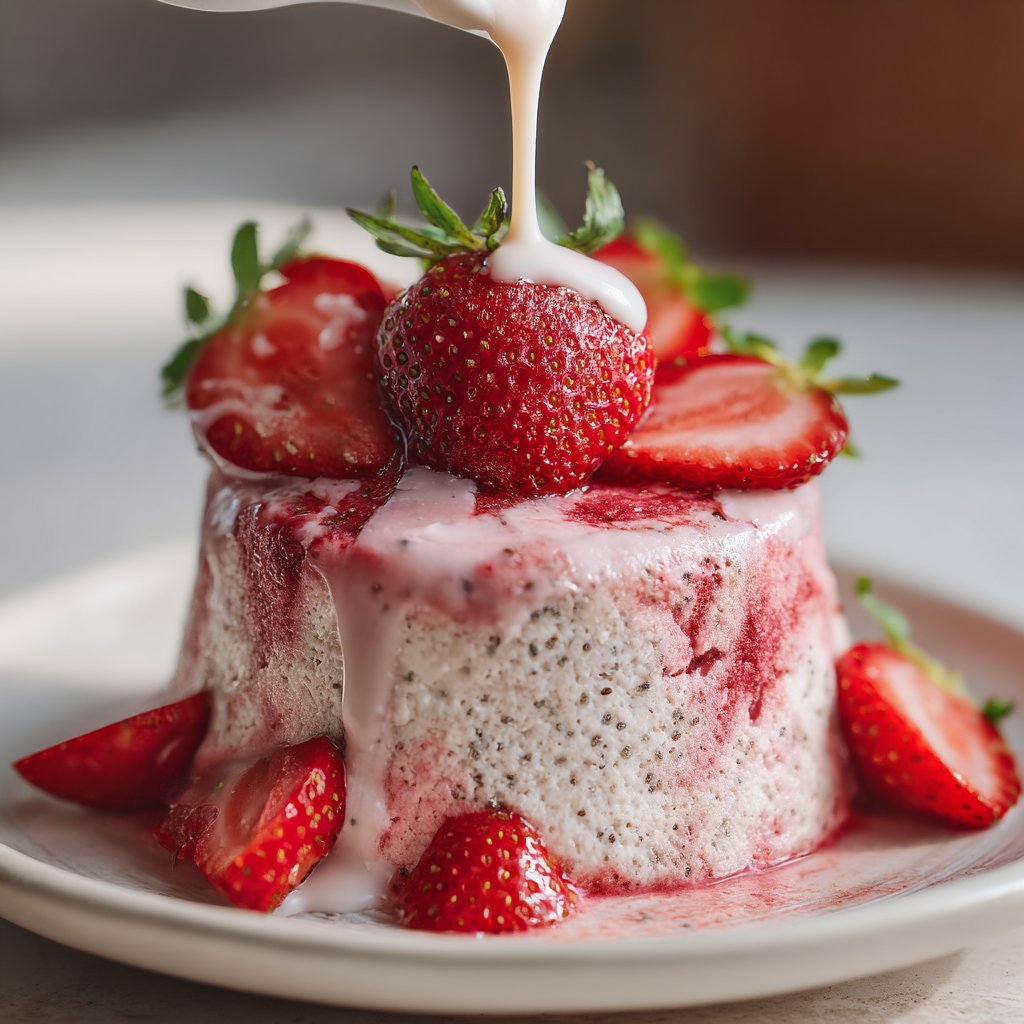 Strawberry Chia Yogurt Swirl