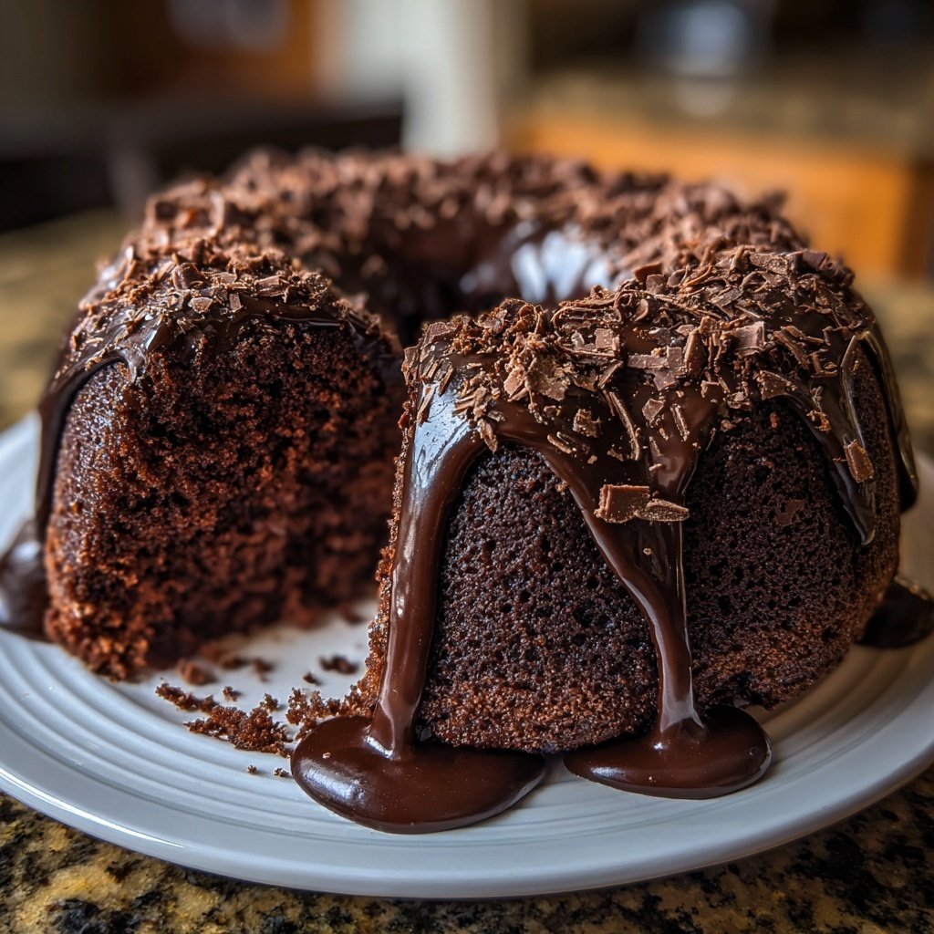 Chocolate Cake With Moist Cocoa Crumb