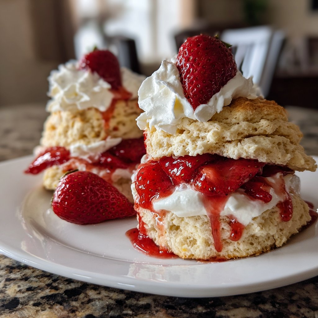 Valentines Treats Strawberry Shortcakes