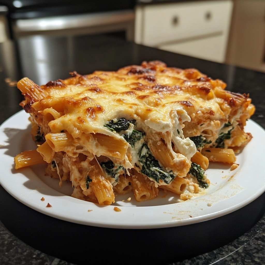 Healthy Baked Ziti Casserole Recipe