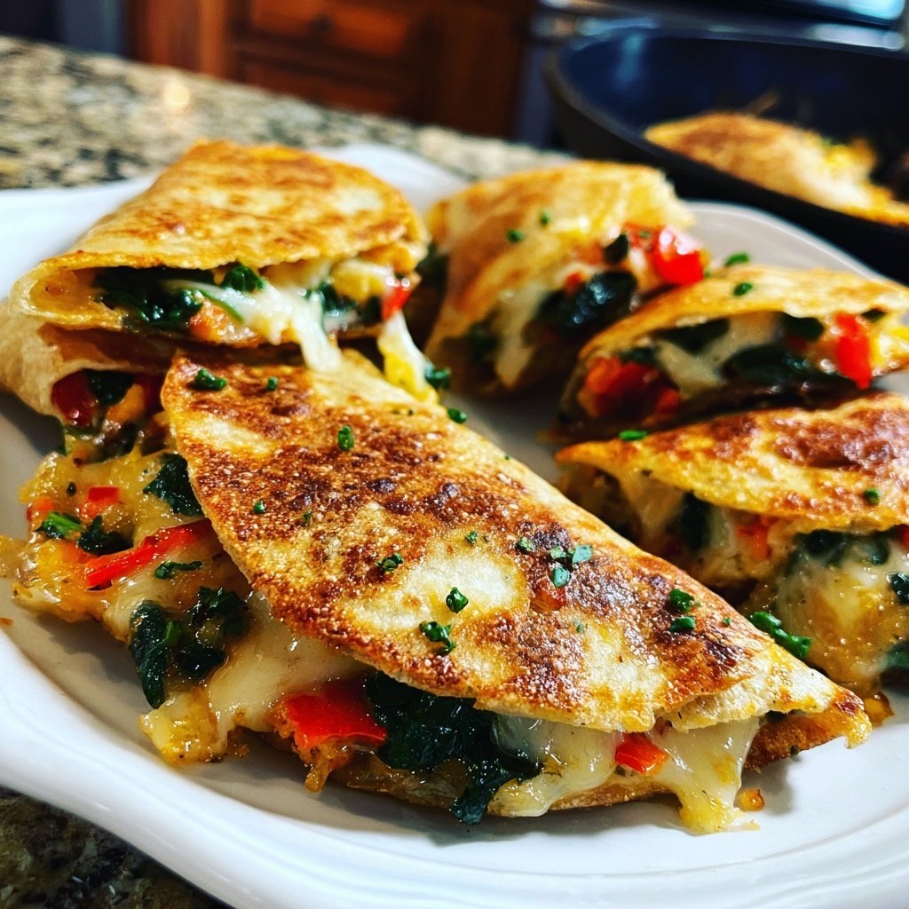 Super Bowl Veggie Quesadilla Bites
