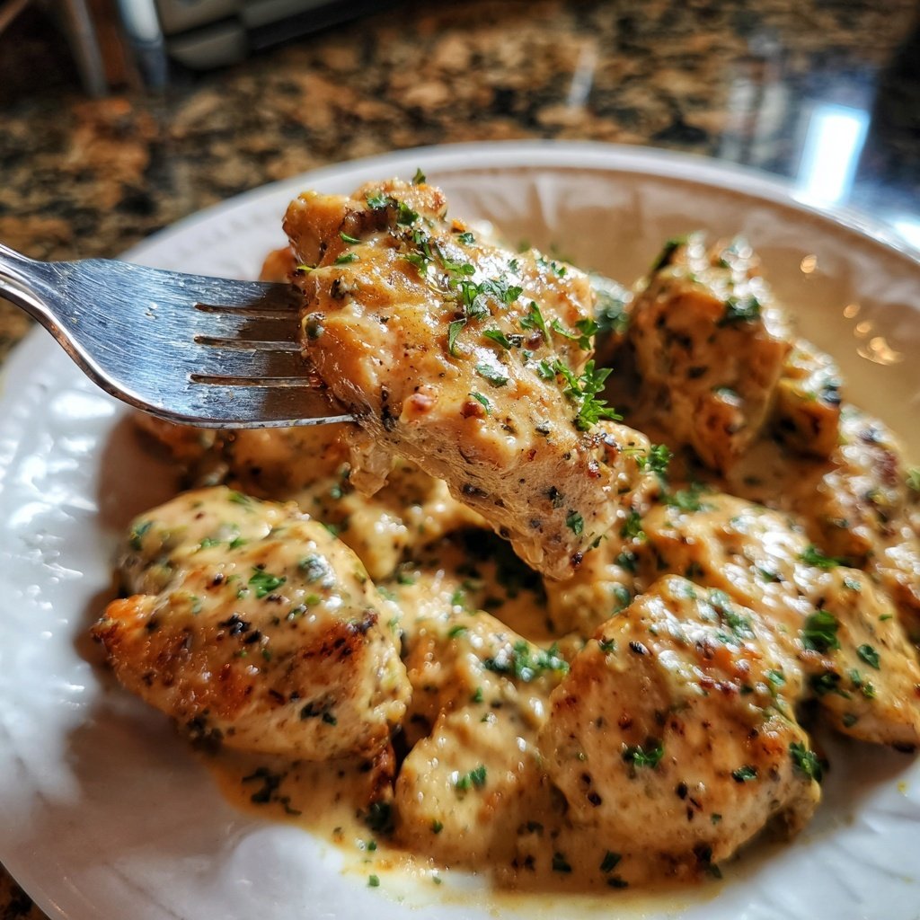 Easy Slow Cooker Garlic Parmesan Chicken