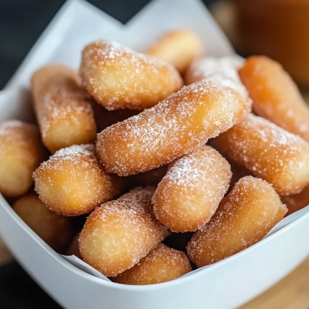 Crispy Air Fryer Churro Bites