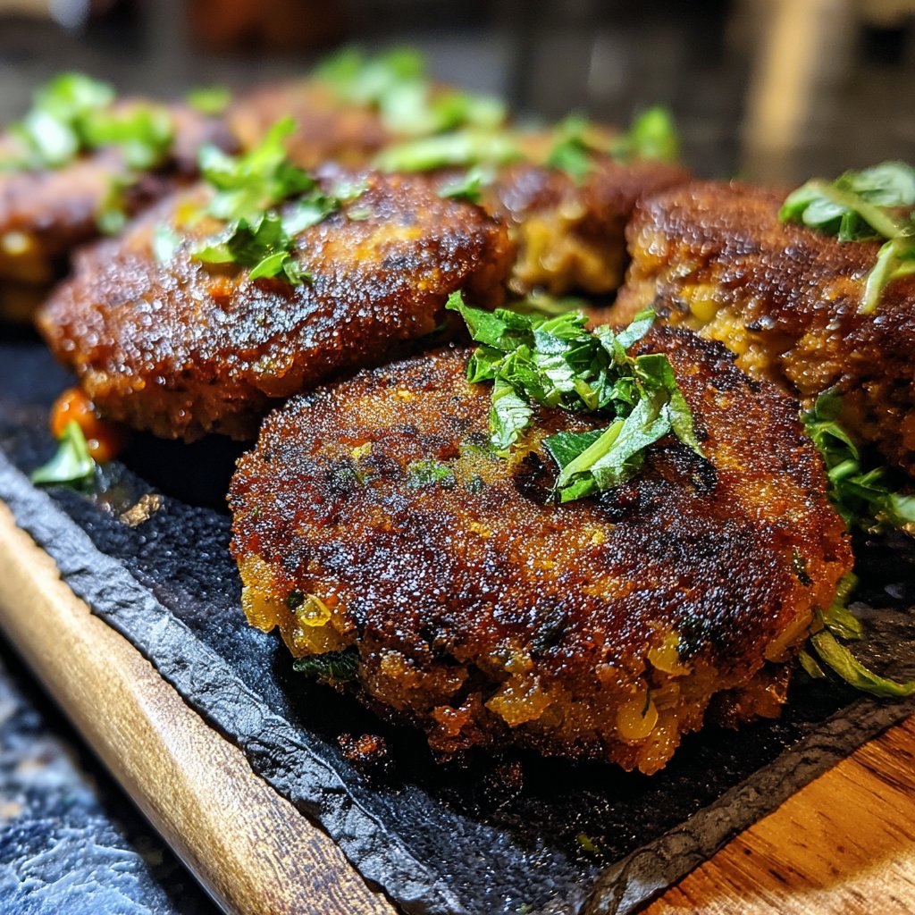 Easy Slider Crispy Lentil Patties