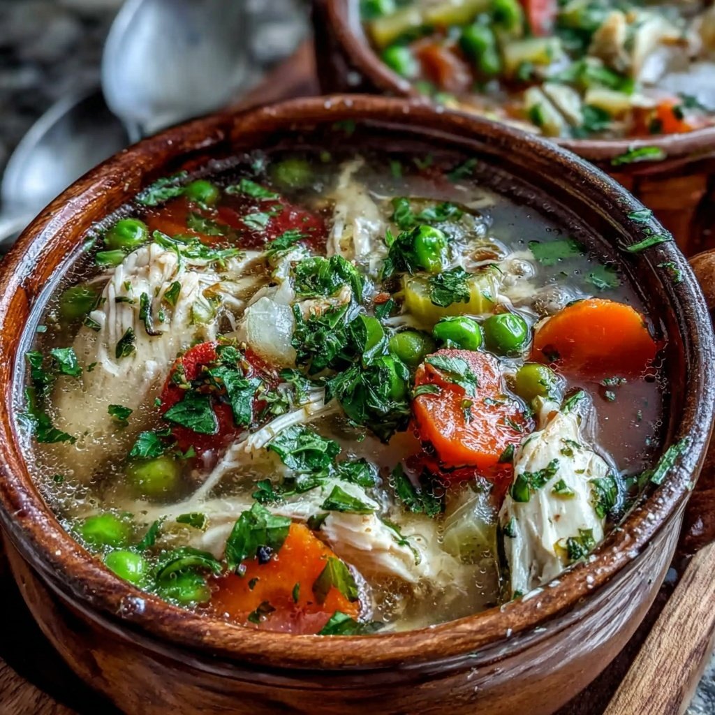Healthy Chicken Vegetable Soup