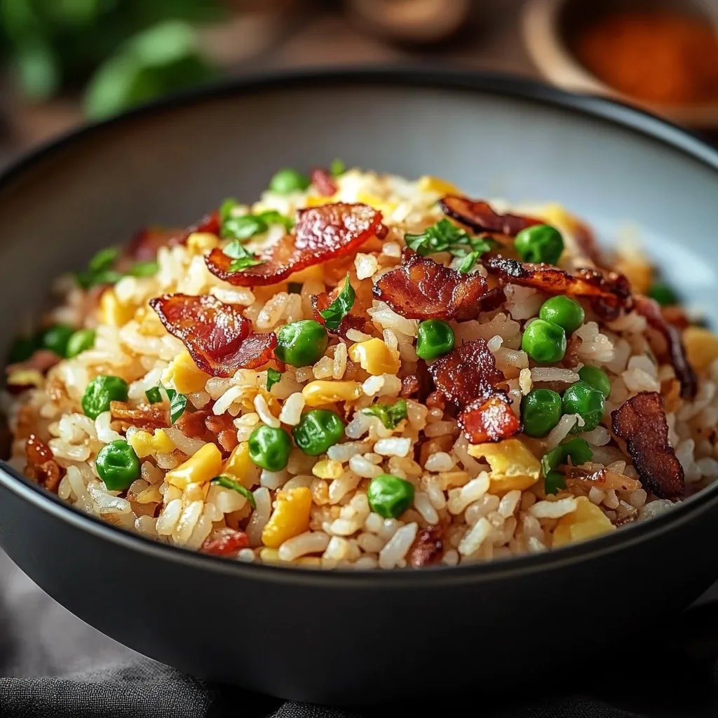 Quick and Flavorful Bacon Fried Rice