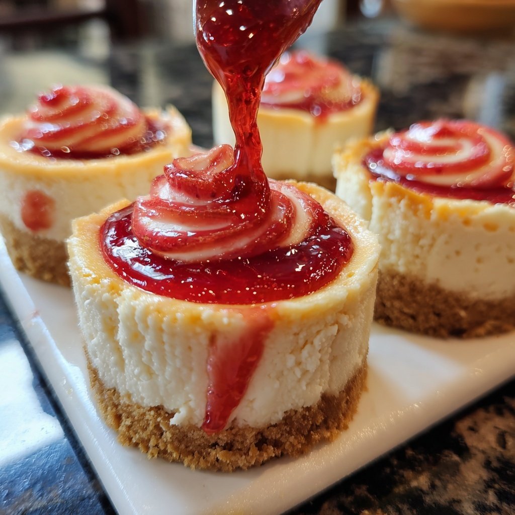 Valentines Treats Mini Cheesecakes