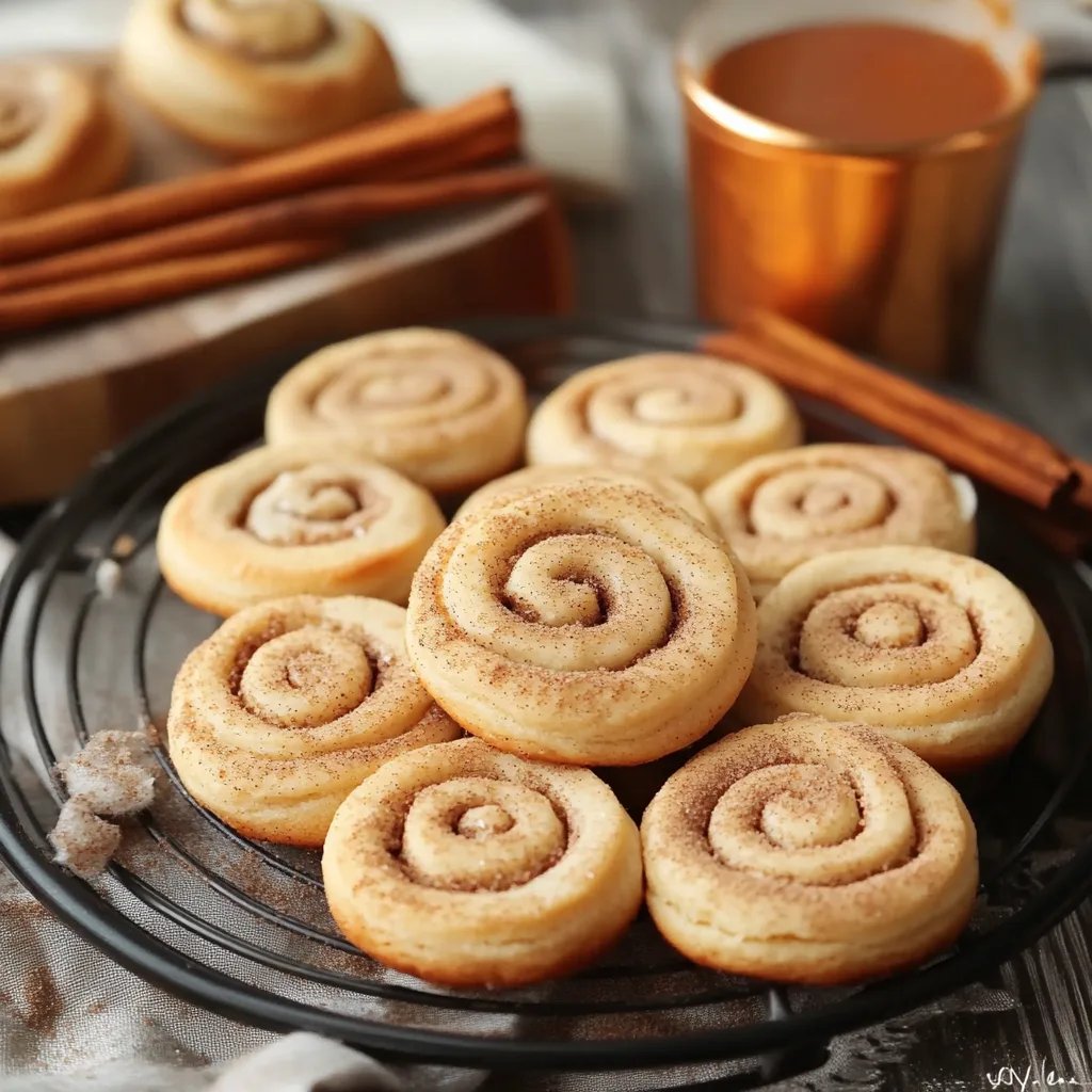 Cinnamon Roll Cookies 🍂 🍪