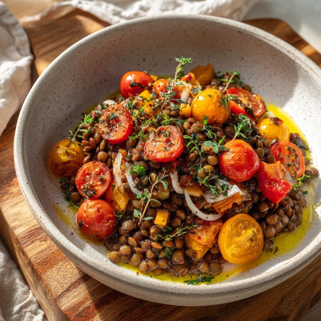 Mediterranean Lentil Bowl