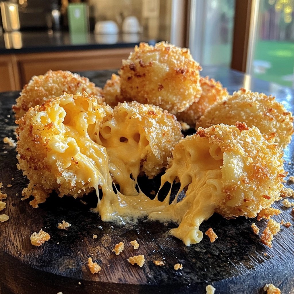 Fried Mac and Cheese Bites